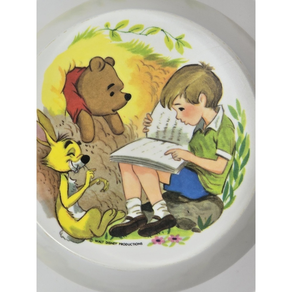Vtg. Oneida Ware Winnie the Pooh Bowl and Cup Set ( 2-pcs) EUC - Picture 2 of 9